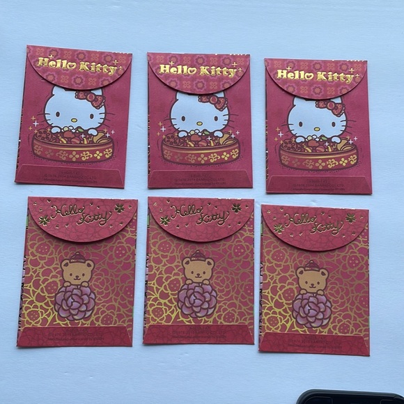 Sanrio Hello Kitty Red Envelopes - Picture 2 of 4